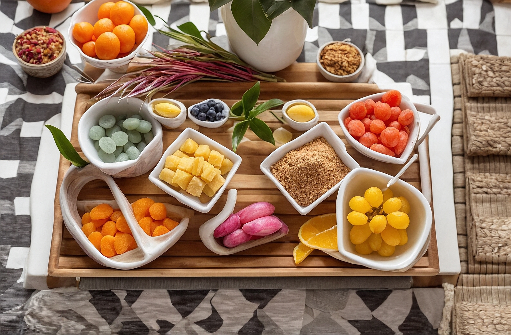 Variedad de chucherías